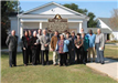 Council Members with the historical marker