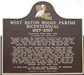 West Baton Rouge Parish Bicentennial Back Side