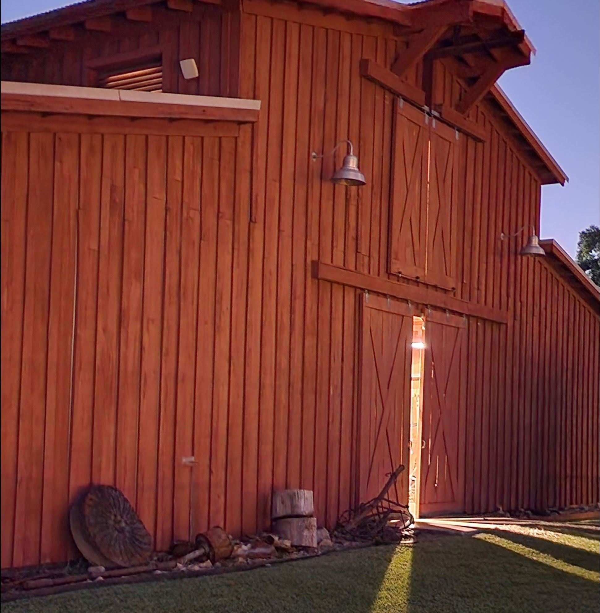 Behind the Barn Doors