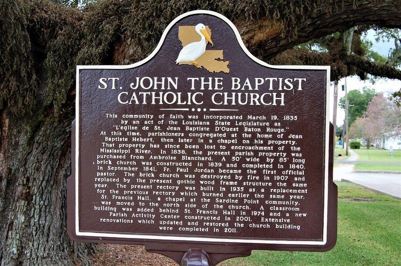 St. John the Baptist Catholic Church Marker